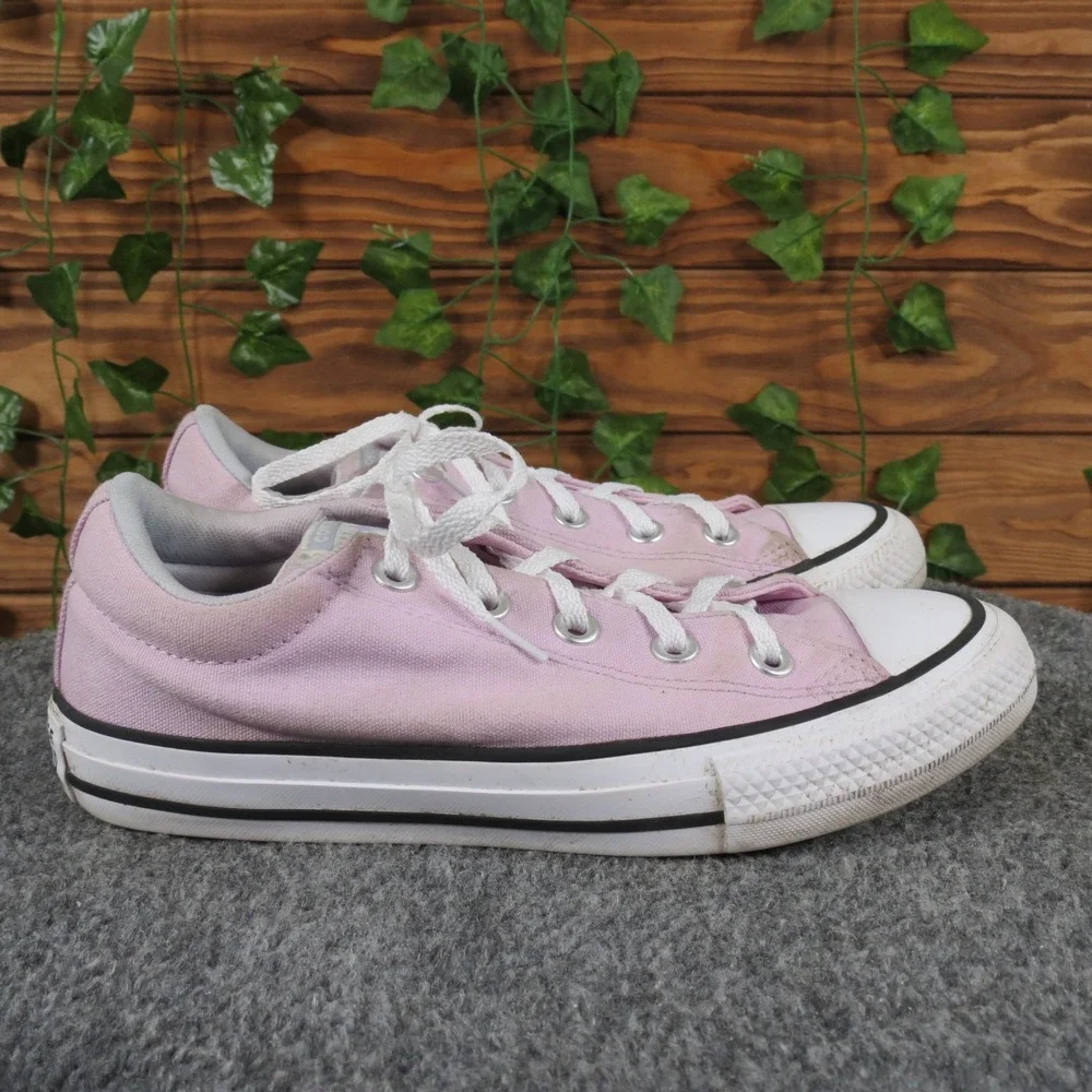 Converse All Star Madison Kids Low Top Sneaker Size 4 Casual Play‎ Pink Canvas